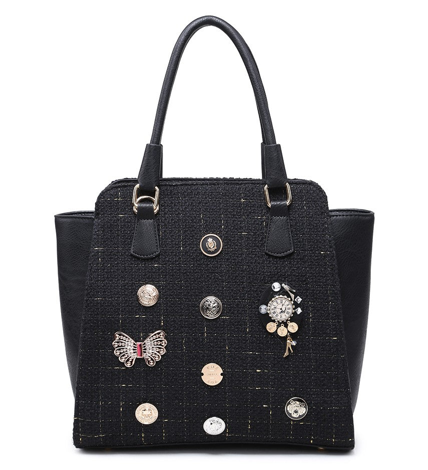 Chanel 2005s Chanel Gold Tone Handbag Brooch | The Chic Selection